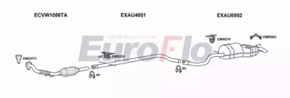 Система выпуска ОГ EuroFlo VWBEE19D 5001D